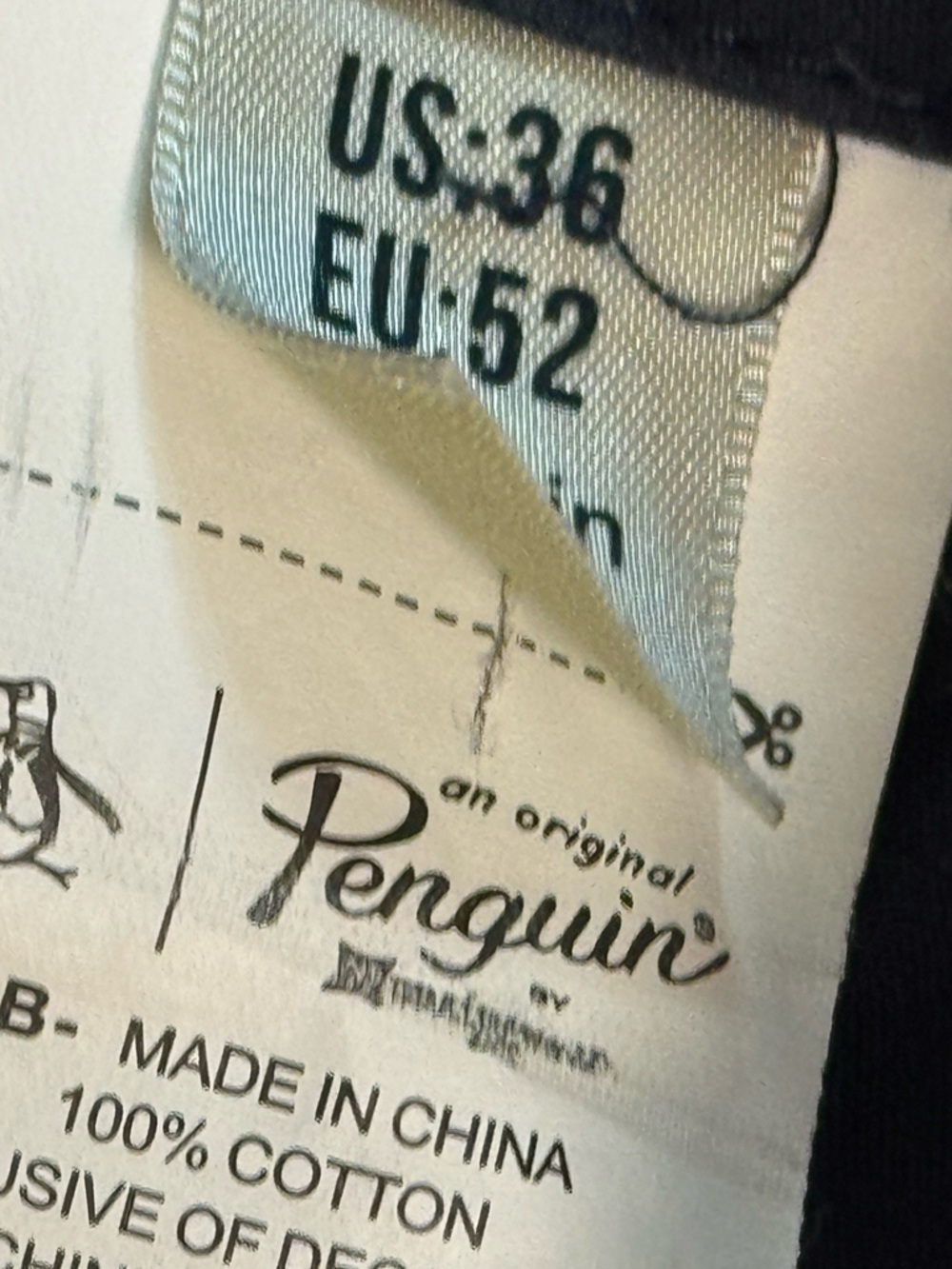 Penguin Gray Embroidered Pattern Shorts - Picture 2 of 7